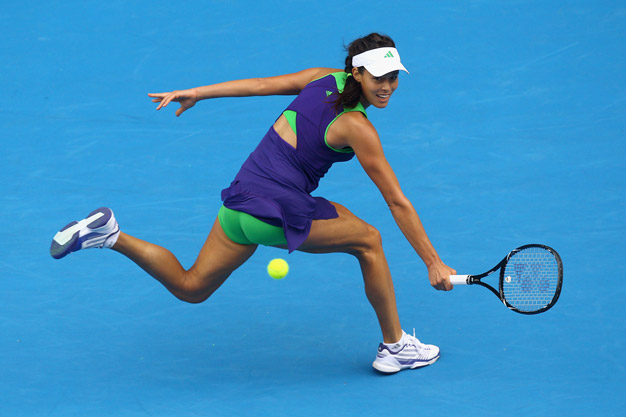 A Serbian player Ana Ivanovic didn't make it to the third round of